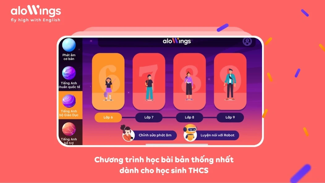 AloWings - Tiếng Anh THCS 1.3.14 Screenshot