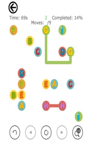 Alphabet Match Puzzle - Free Kids Puzzle Games  Screenshot