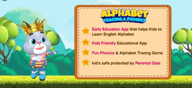 Alphabet Tracing & Phonics 1.3 Screenshot