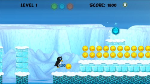 Penguin Run Super Racing Dash Games 1.1 Screenshot