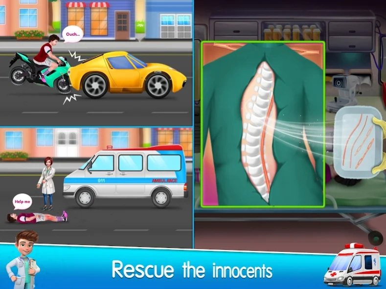 Ambulance Doctor Hospital Game 1.0.46 Screenshot