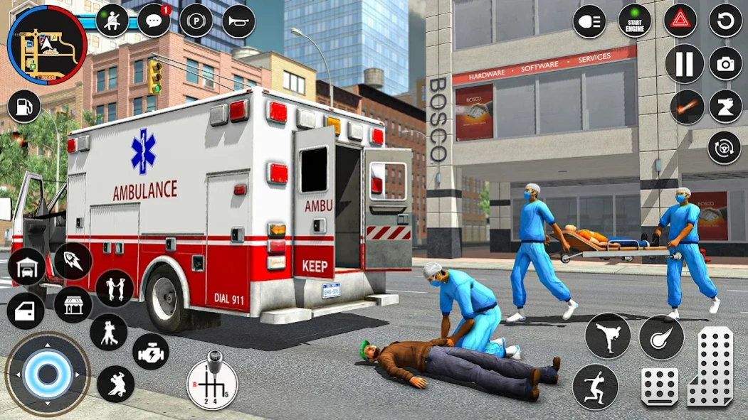 Ambulance Rescue Doctor Games 2.0.8 Screenshot