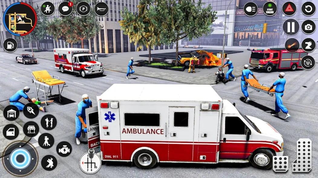 Ambulance Rescue Doctor Games 2.0.8 Screenshot