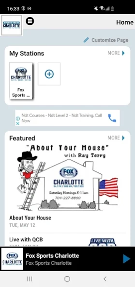 Sports Radio Charlotte 12.0.566 Screenshot