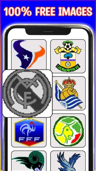 American Football Logo Pixels 4.6 Screenshot