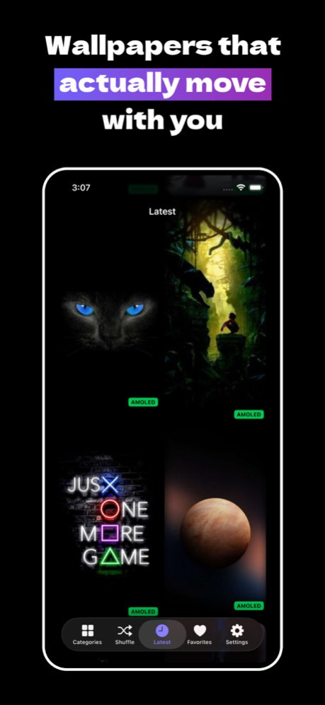 AMOLED Wallpapers-Black & Dark 1.6 Screenshot