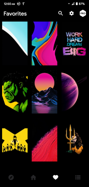 Amoplex - Dark, Black, AMOLED Wallpapers 4K, HD 2.21 Screen Pics 6
