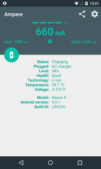 Ampere 4.36.1 Screenshot