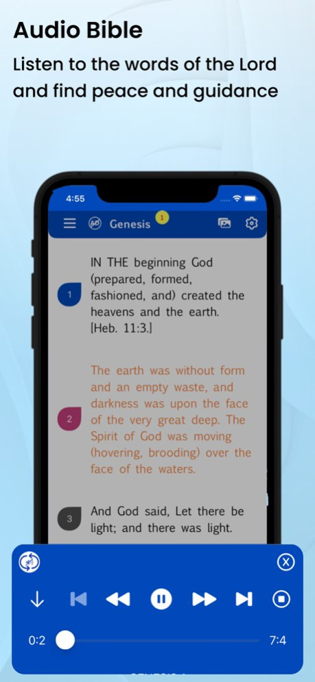 Amplified Bible - Audio Bible 1.5 Screenshot
