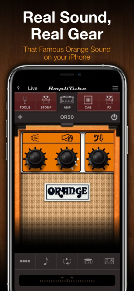 AmpliTube Orange 2.1.5 Screenshot