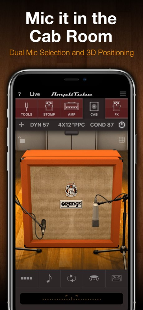 AmpliTube Orange 2.1.5 Screenshot