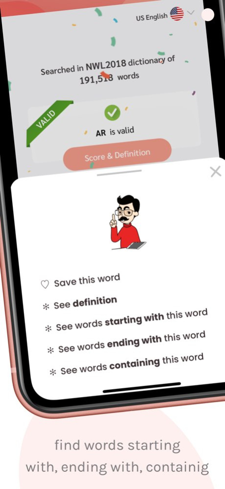 Anagrammer WordFinder 2.1 Screenshot