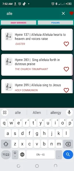 Anglican Hymn Ancient & Modern 2.3.1 Screenshot