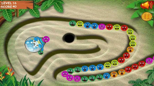 Angry Bear Marble Shoot 1.0 Screenshot