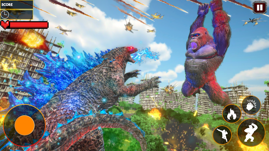 Godzilla Smash King Kong Games 1.1.6 Screenshot
