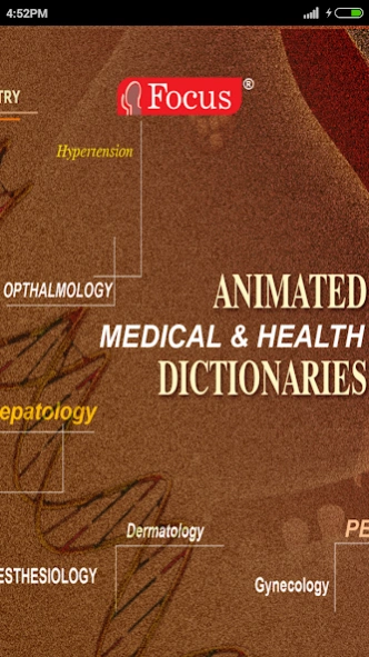 Animated Medical Dictionary  Screenshot