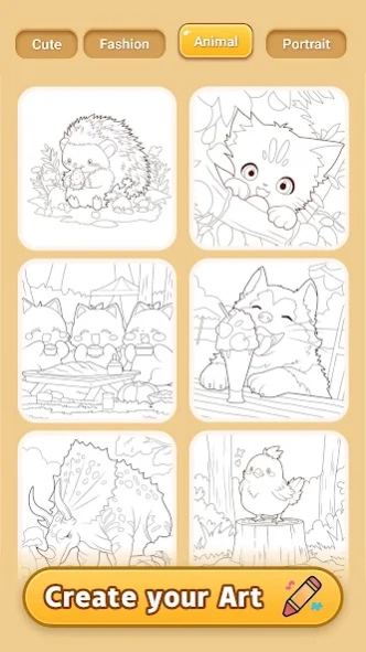 Anime Coloring Book Painting 1.172 Screenshot