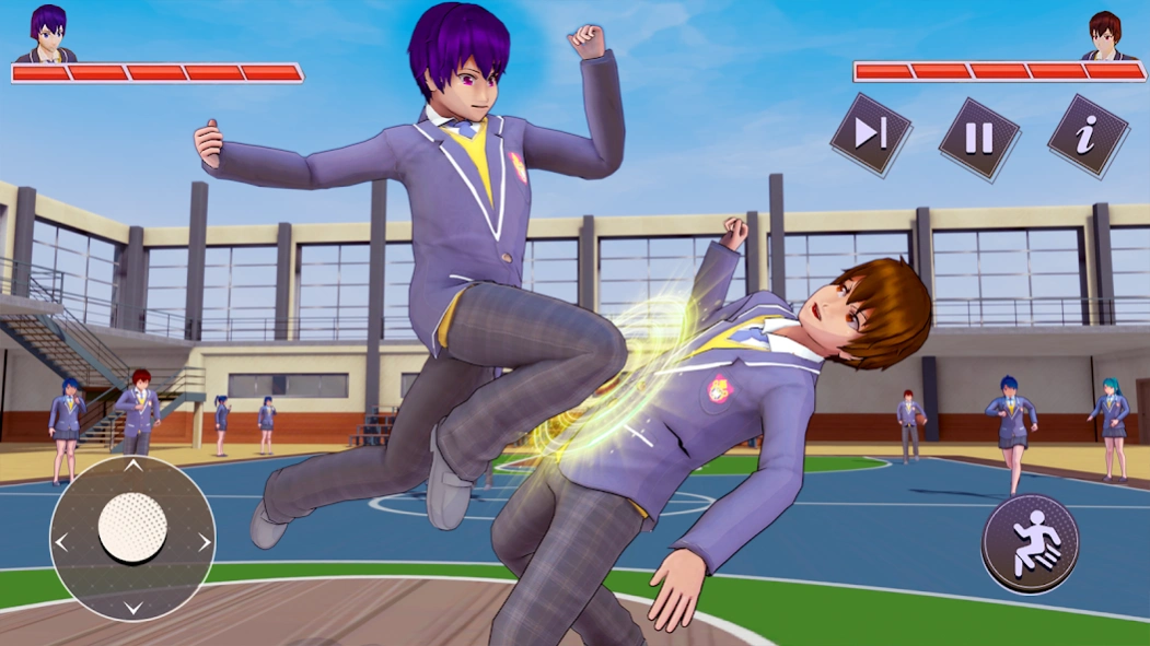 Anime High School Boy Life 3D 1.6 Screenshot