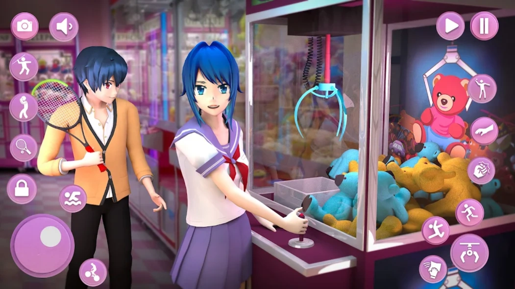 Anime School Girl Simulator 3D 1.0.26 Screenshot