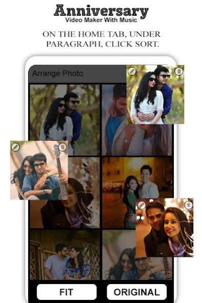 Anniversary Video Maker With M 1.4 Screenshot