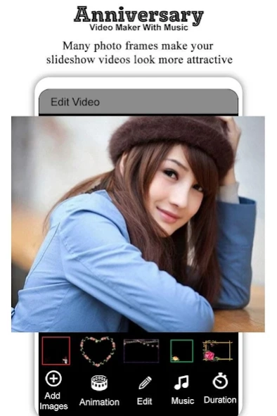 Anniversary Video Maker With M 1.4 Screenshot