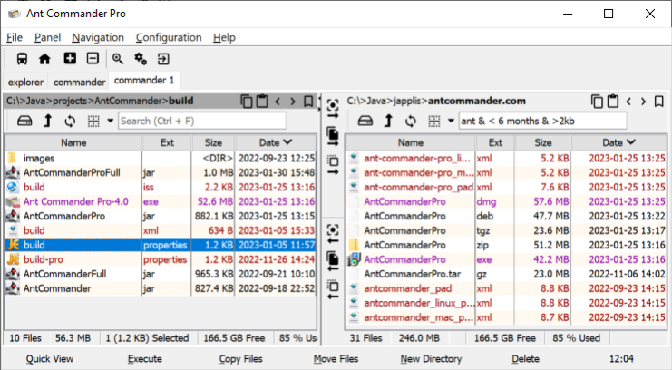 Ant Commander Pro 6.3 Screenshot