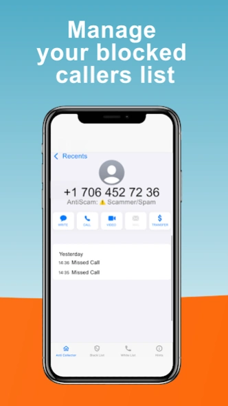 AntiSpam: Call Blocker  Screenshot