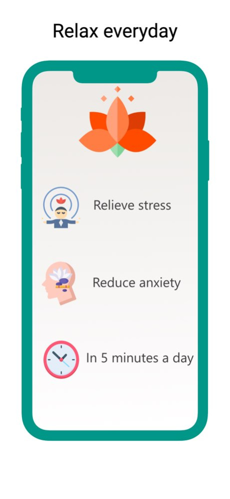 Anti stress breathing exercise 2.0 Screenshot