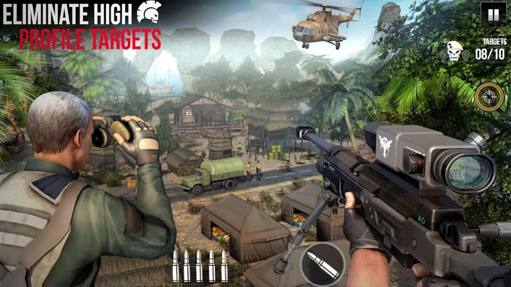 Sniper Shoots Offline Games 3D 0.16 Screenshot