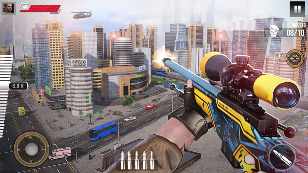 Sniper Shoots Offline Games 3D 0.16 Screenshot