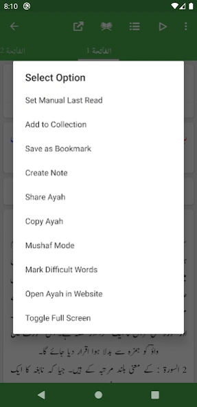 Anwar ul Bayan Lughat ul Quran 2.7 Screenshot