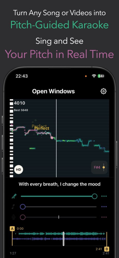 ANYSING: Vocal & Pitch Trainer 1.6.1 Screenshot