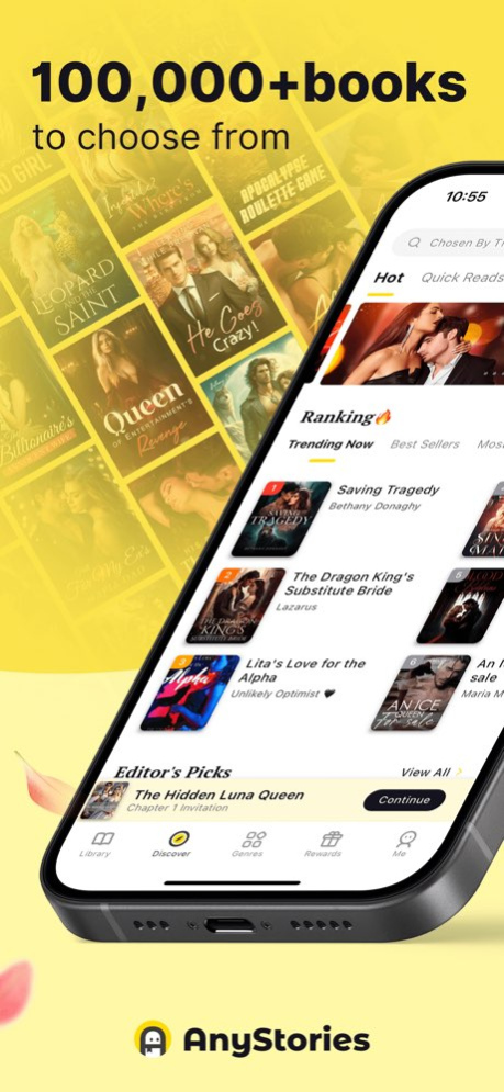 AnyStories-Top Novels & Books 3.1.5 Screenshot