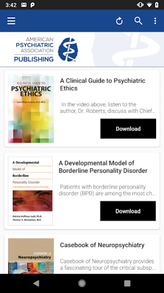 APA eBooks 1.2.1 Screenshot