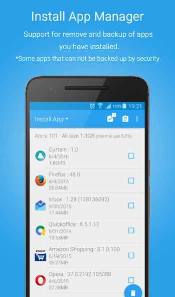 App Manager 1.7.2 Screenshot