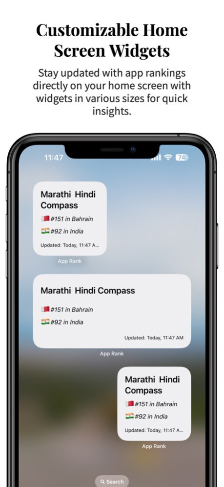 App Rank Analytics 2.2.0 Screenshot