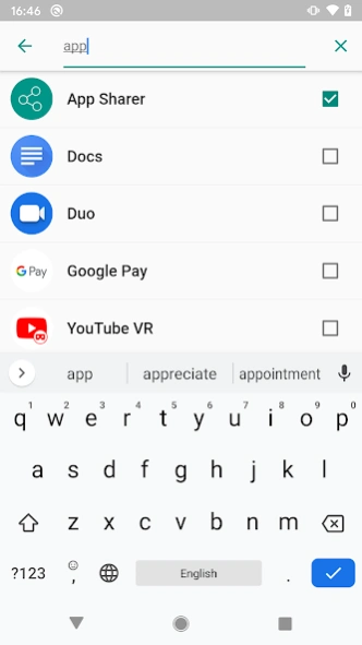 App Sharer 1.0.8 Screenshot