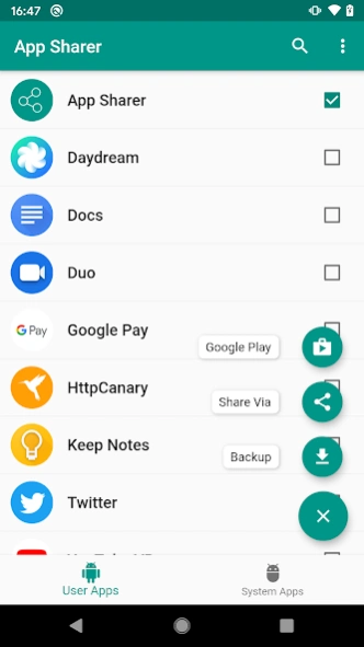 App Sharer 1.0.8 Screenshot