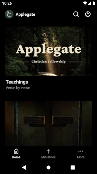 Applegate Christian Fellowship 6.23.8 Screenshot