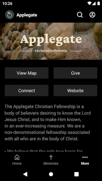Applegate Christian Fellowship 6.23.8 Screenshot