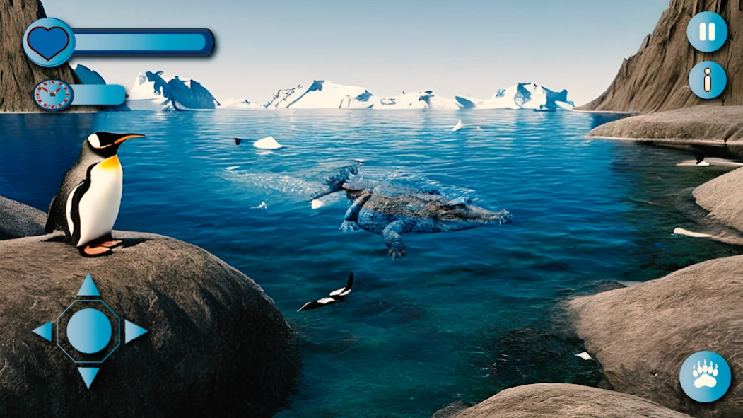 Flying Penguin Flightless Game  Screenshot