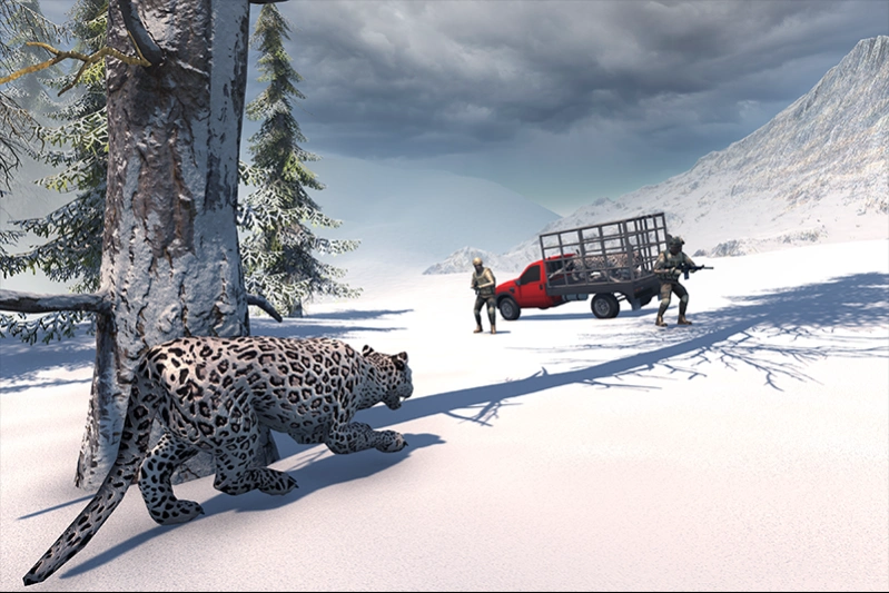 Arctic Leopard Simulator Game 3.2 Screenshot