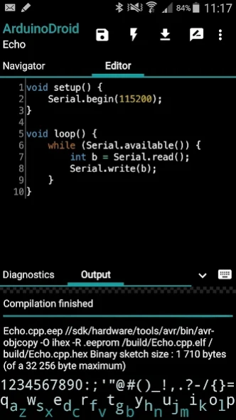 ArduinoDroid - Arduino/ESP IDE 9.7.3 Screenshot