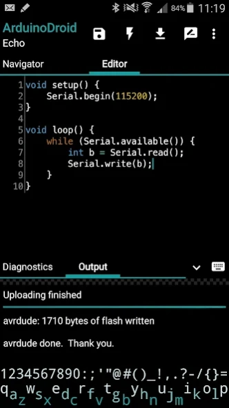 ArduinoDroid - Arduino/ESP IDE 9.7.3 Screenshot