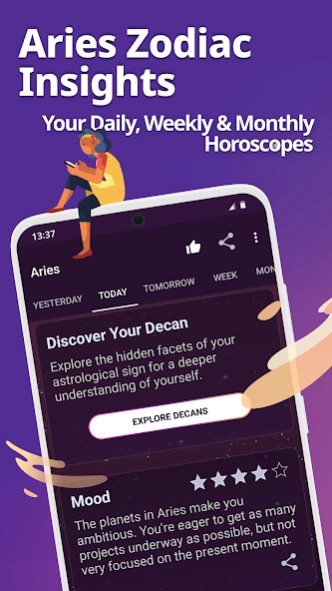 Aries Horoscope & Astro Chat 5.4.1 Screenshot