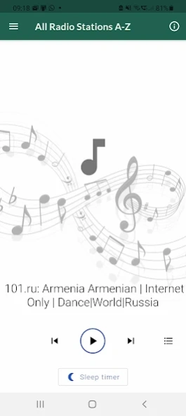 Armenian Radio Music & News 3.0.0 Screenshot