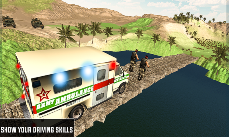 Army Ambulance Driving Rescue 1.0.1 Screenshot