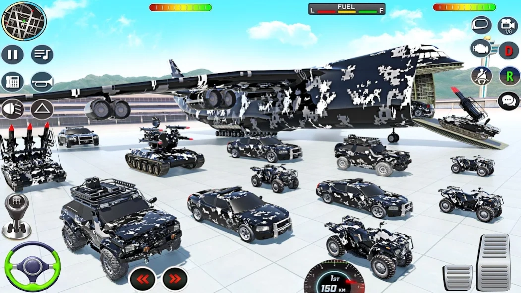 Army Vehicle Transport Games 1.23 Screenshot
