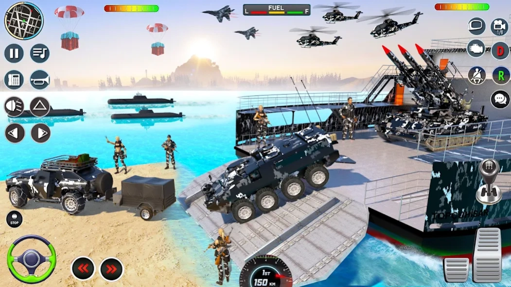 Army Vehicle Transport Games 1.23 Screenshot