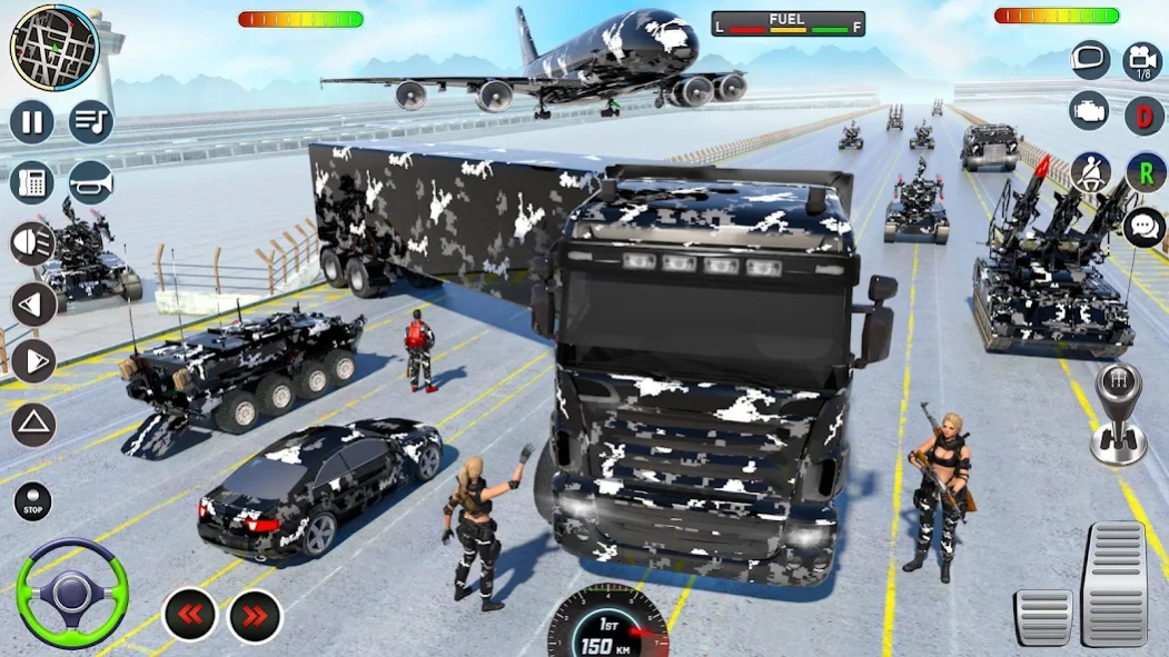 Army Vehicle Transport Games 1.23 Screenshot